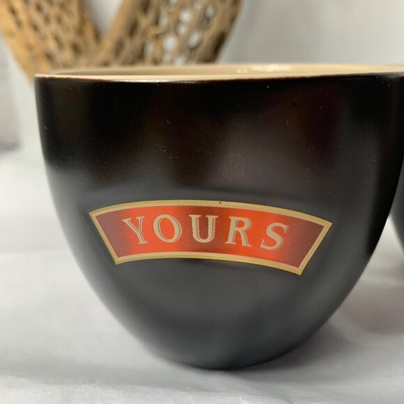 BAILEY'S Irish Cream Stoneware Cups - MINE & YOURS - Set of 2 - Picture 6 of 6